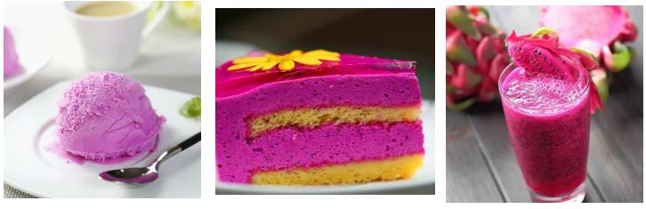 Application of Red Dragon Fruit Powder Application of Red Dragon Fruit Powder